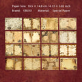 192 Sheets Vintage Junk Journal Paper Book YFSG