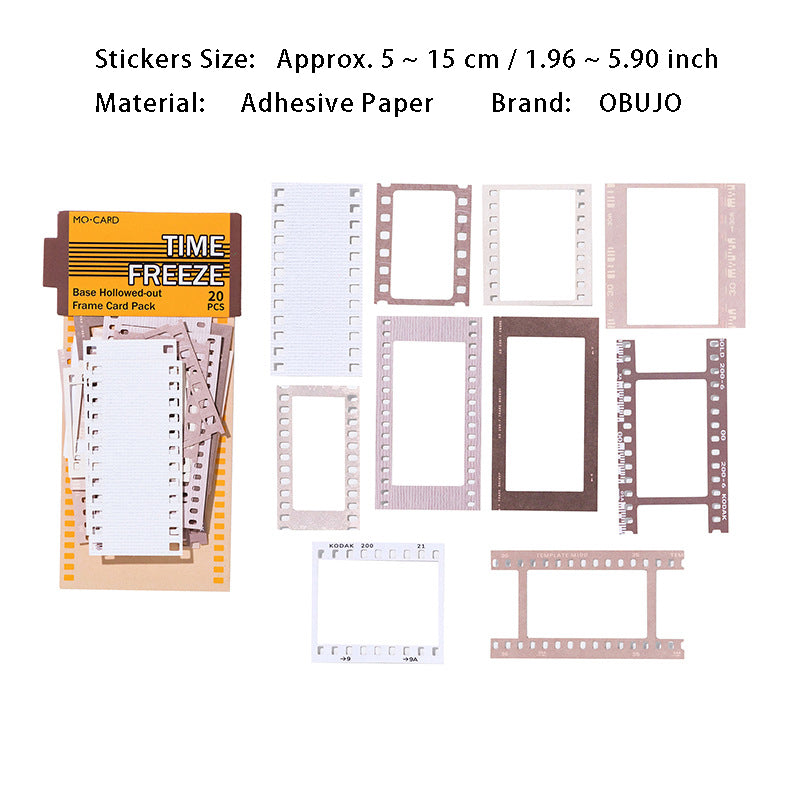 10 Pcs Movie Film Stickers JPKK