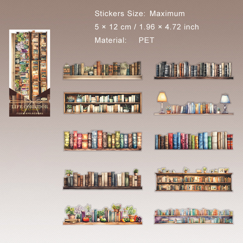 20 Pcs Creative PET Stickers SHCL