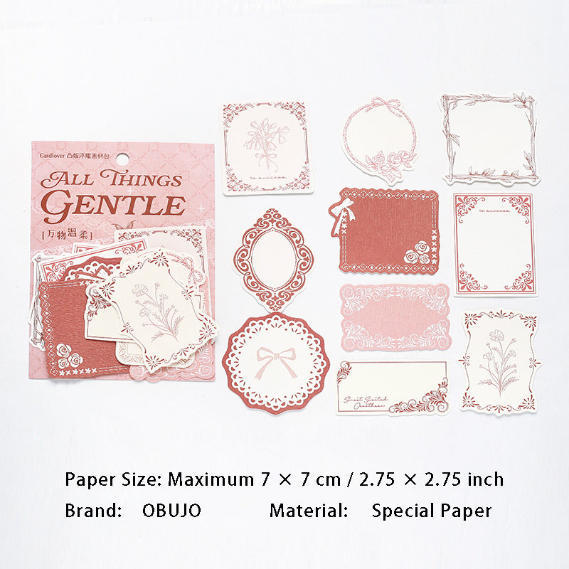 30 Pcs Notepad Scrapbook Paper BJSF