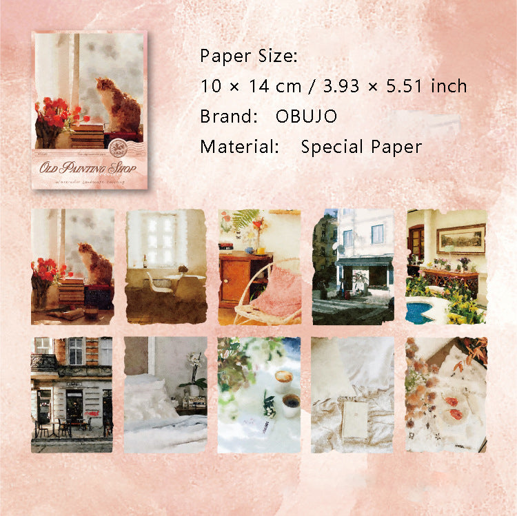 30 Pcs Landscape Journal Paper LGJFJ
