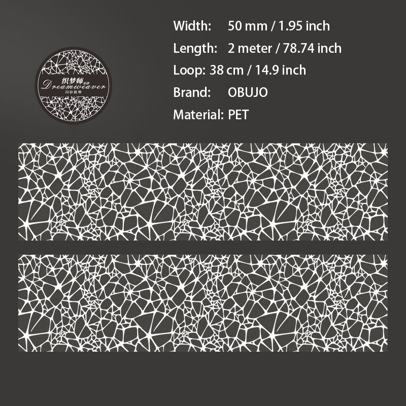 1 Roll Weaving Themed PET Tape XSXL