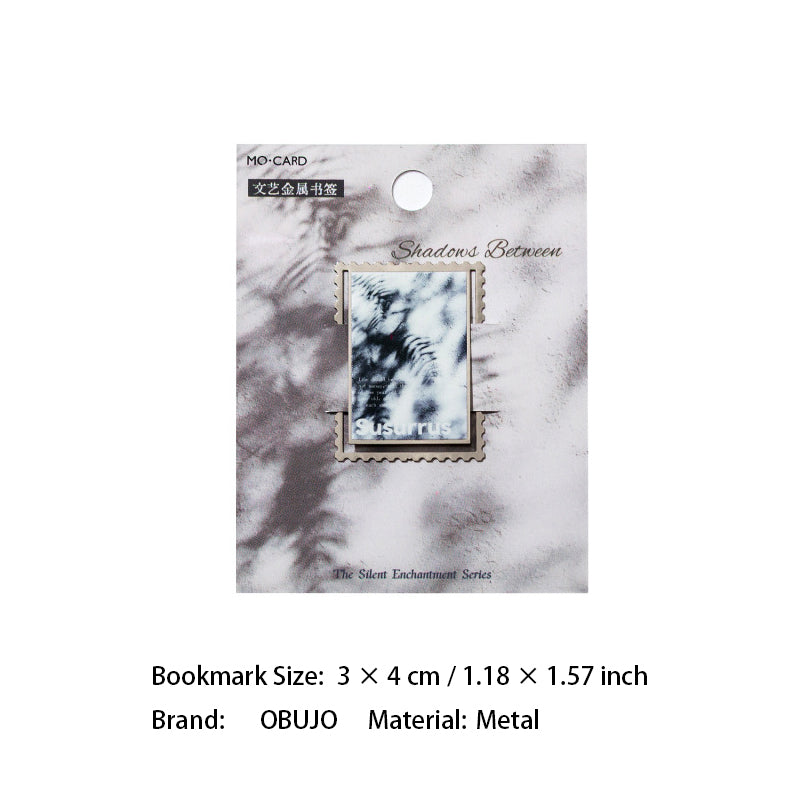 Post Stamp Shaped Metal Bookmark WWJMRM