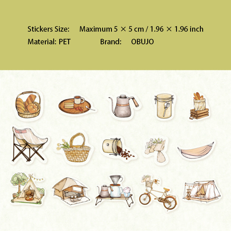 30 Pcs Lifestyle Gadgets PET Stickers LTZXY