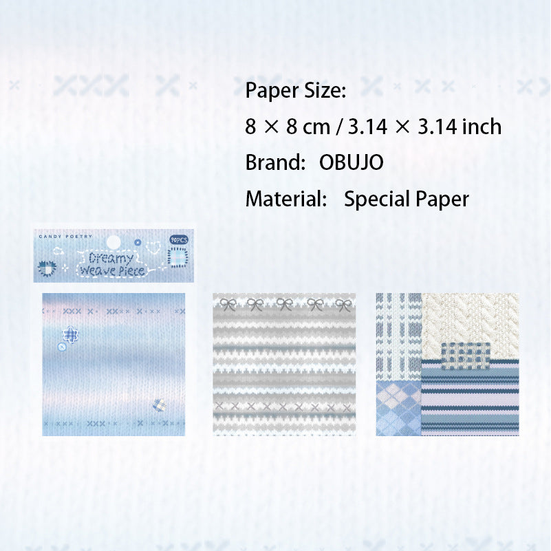 90 Sheets Cute Kawaii Notepad Paper BYSZS