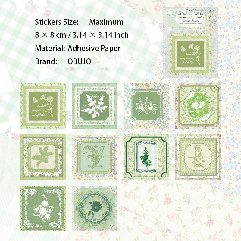 20 Pcs Aesthetic Frame Stickers ZHYFT