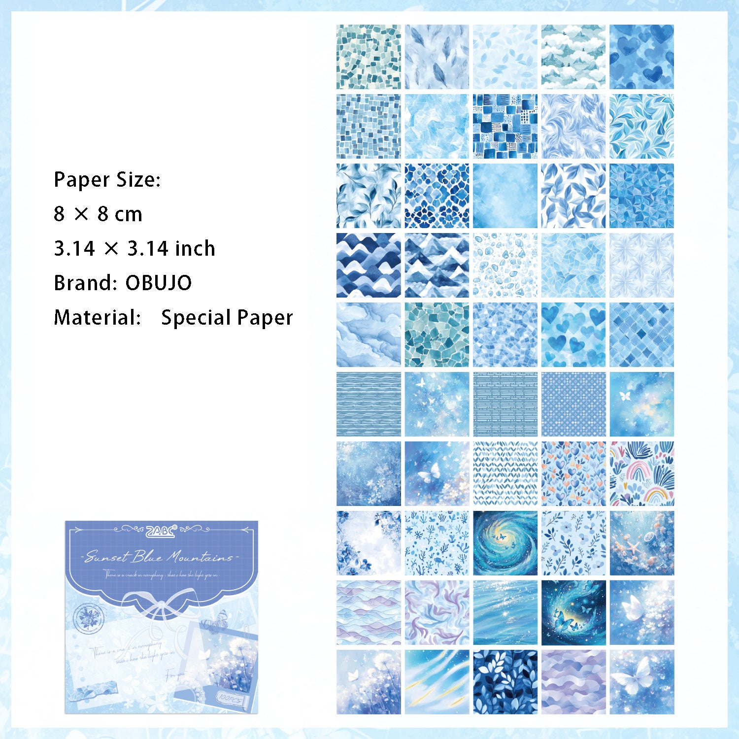 100 Sheets Basic Journal Paper XKMY