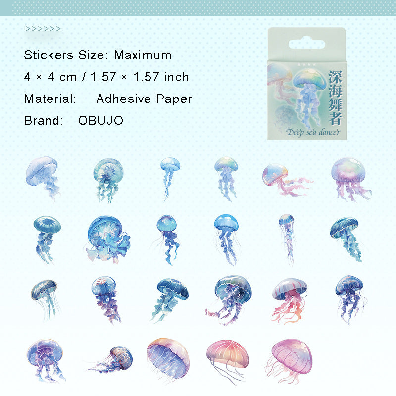 46 Pcs Tiny Fairy World Stickers THSJ