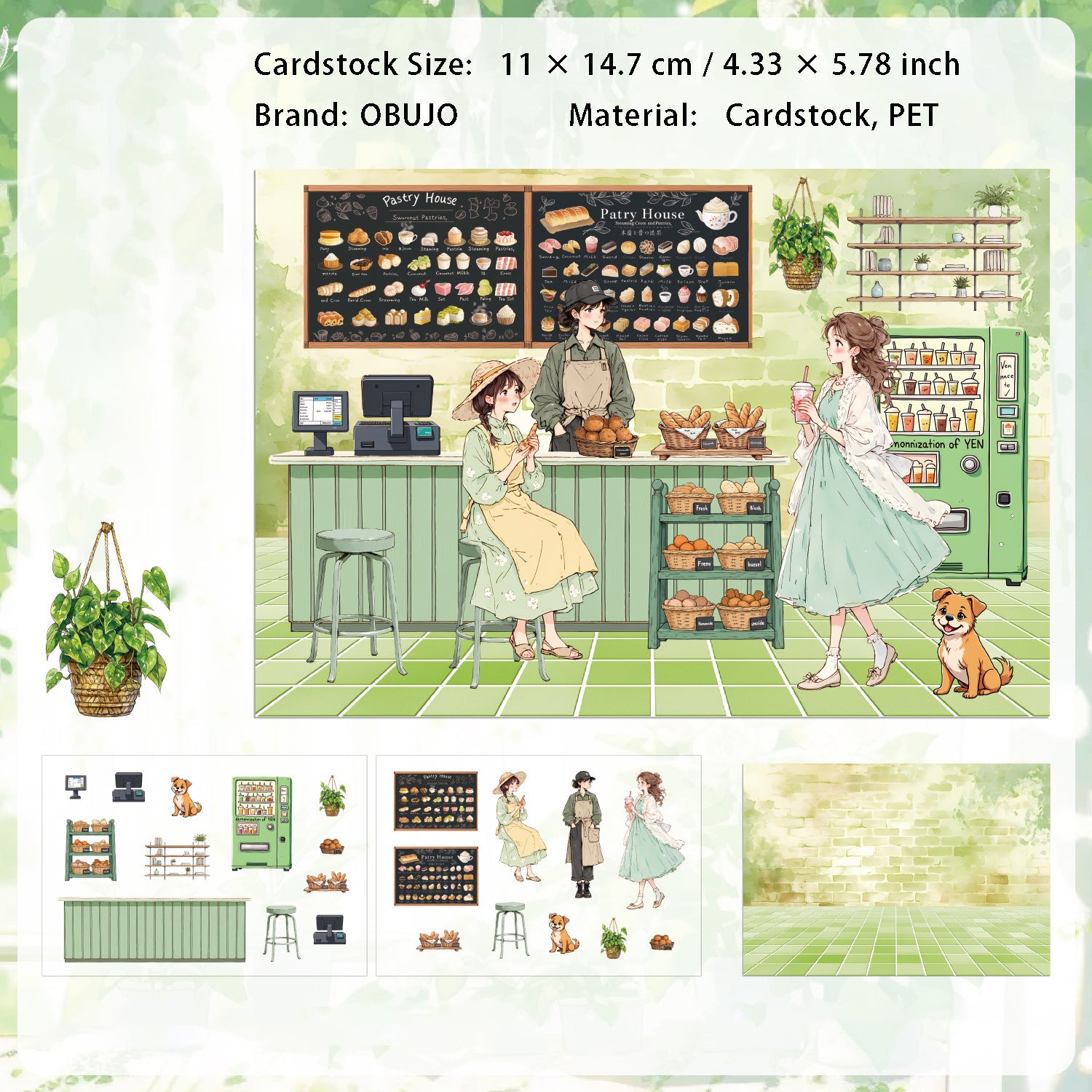 Bar Scene DIY Stickers Kit WHWG