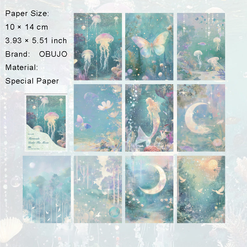 30 Pcs Fanatsy Scrapbook Paper RMSH