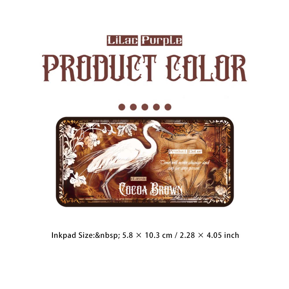 1 Pc Vintage Color Inkpad ZSJCS