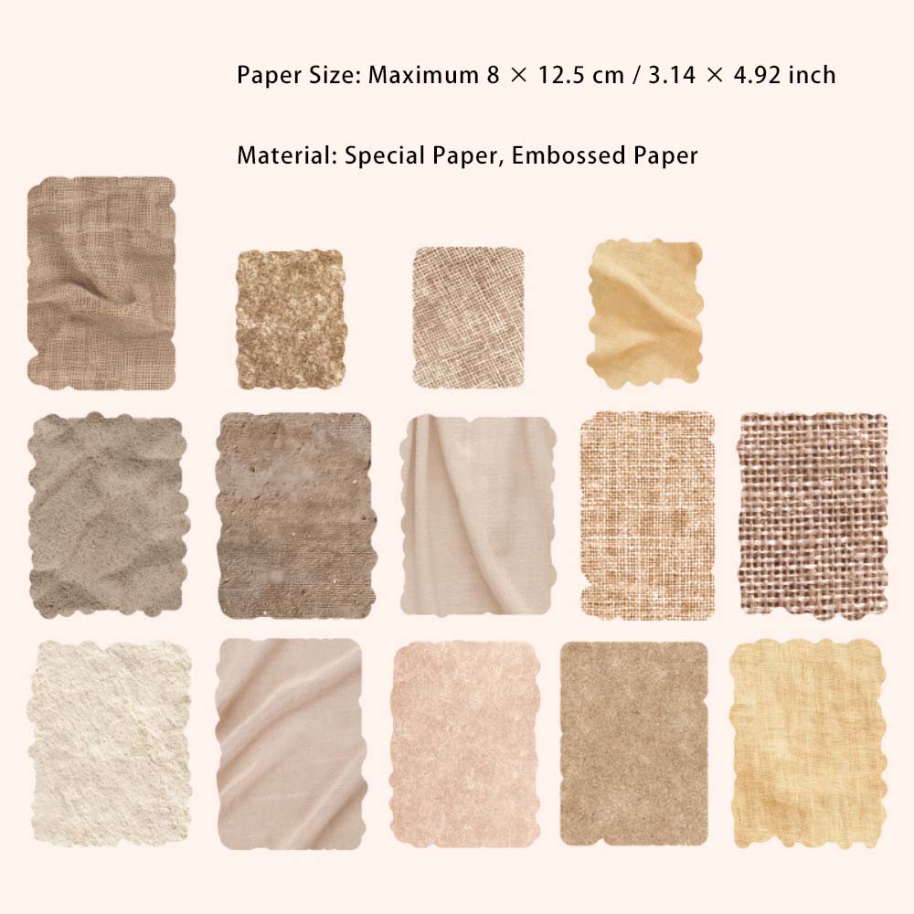 28 Sheets Embossed Paper and Scrapbook Paper QTGJ