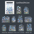 10 Pcs Wildflower PET Stickers YHDLM