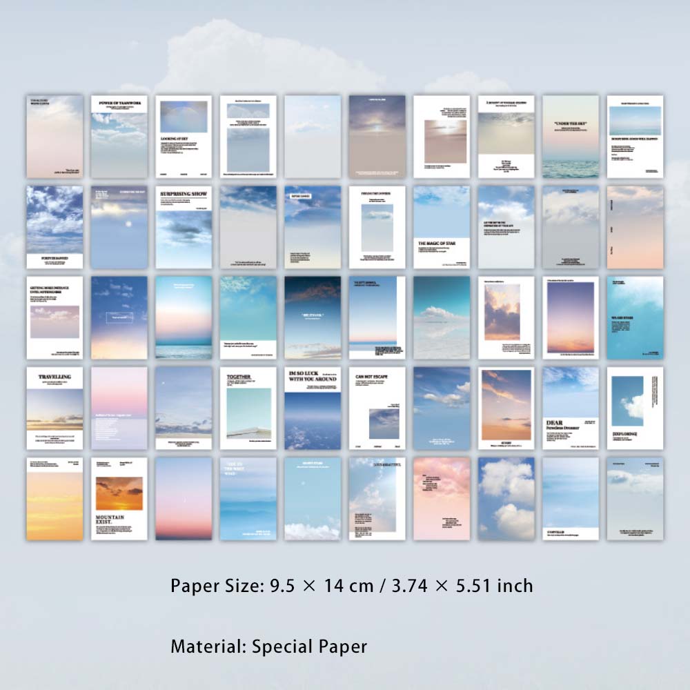 50 Sheets Photography Scrapbook Paper Book QKHJ