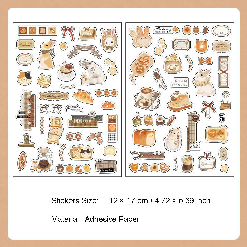 2 Sheets Fairy Forest Planner Stickers SLTH