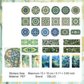 30 Pcs Mandala PET Stickers QHGB