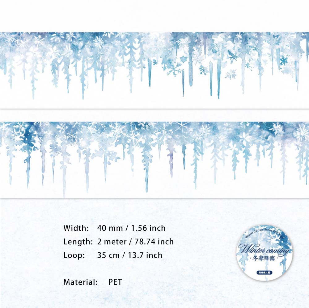 1 Roll Ice Hanging PET Tape DDWM