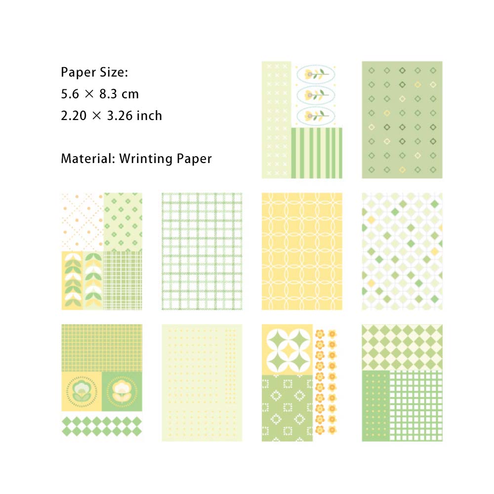 50 Sheet Basic Scrapbook Paper TMBJZ