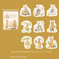 45 Pcs Forest Animal Washi Stickers SLDWH
