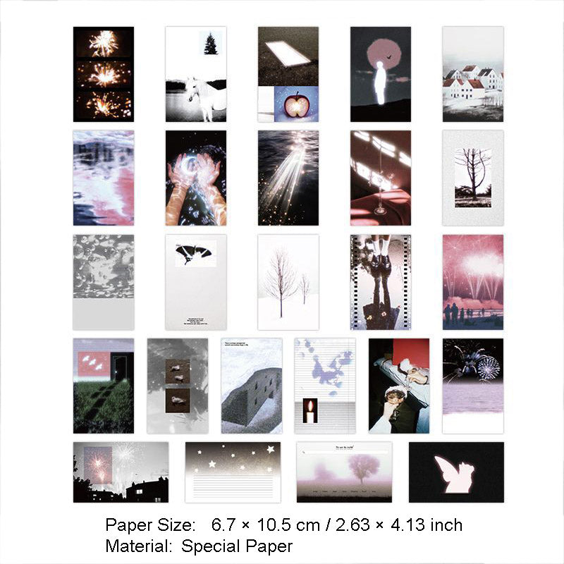 50 Pcs Creative Scrapbook Paper CPMJ