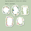 20 Pcs Floral Notepad HLXL