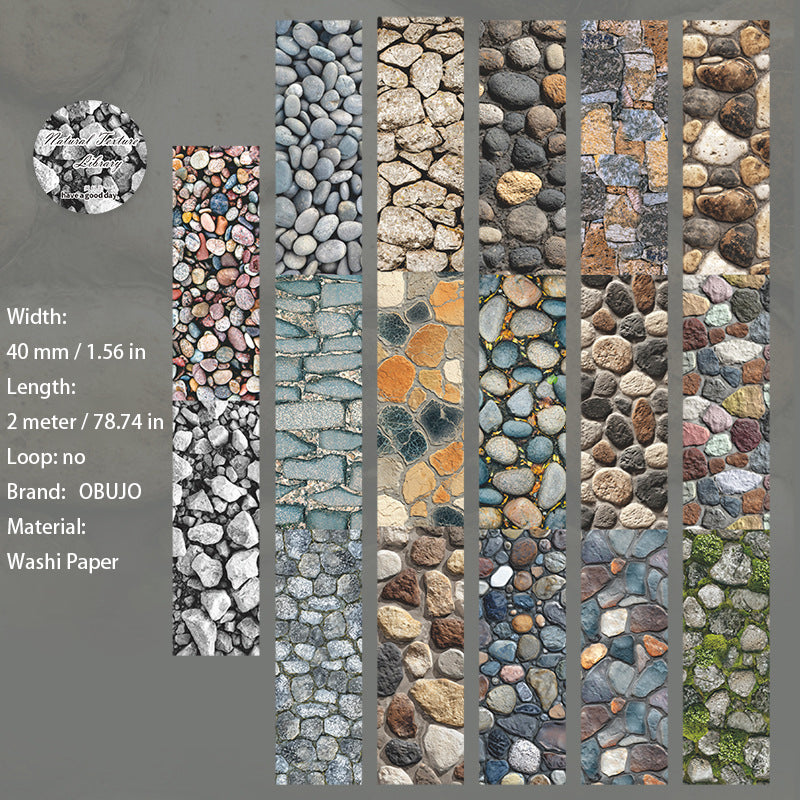 1 Roll Natural Themed Washi Tape ZRJLK