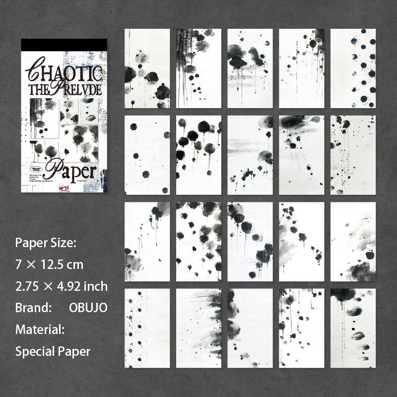 40 Sheets Vintage Junk Journal Paper HLXZ