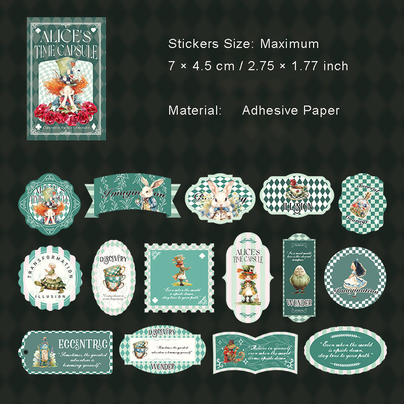 30 Pcs Fairy Theme Lable Stickers ALSSGH