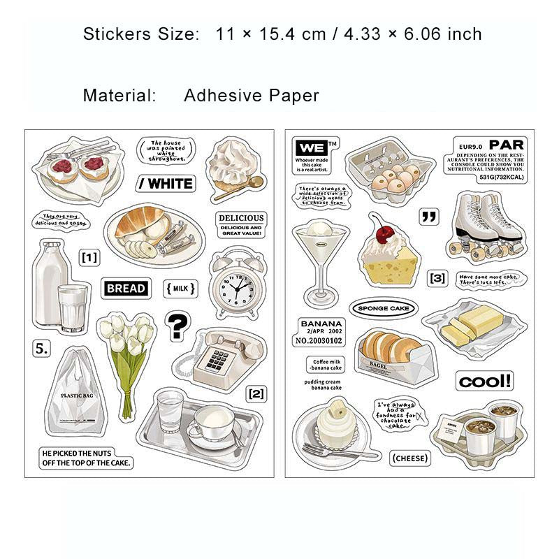 2 Sheets Daily Life Planner Stickers RJSP