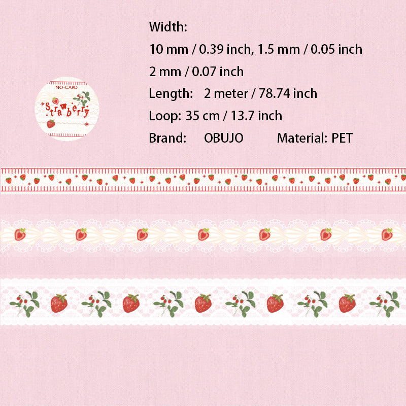 3 Roll Lace Theme PET Tapes Kit SZLS