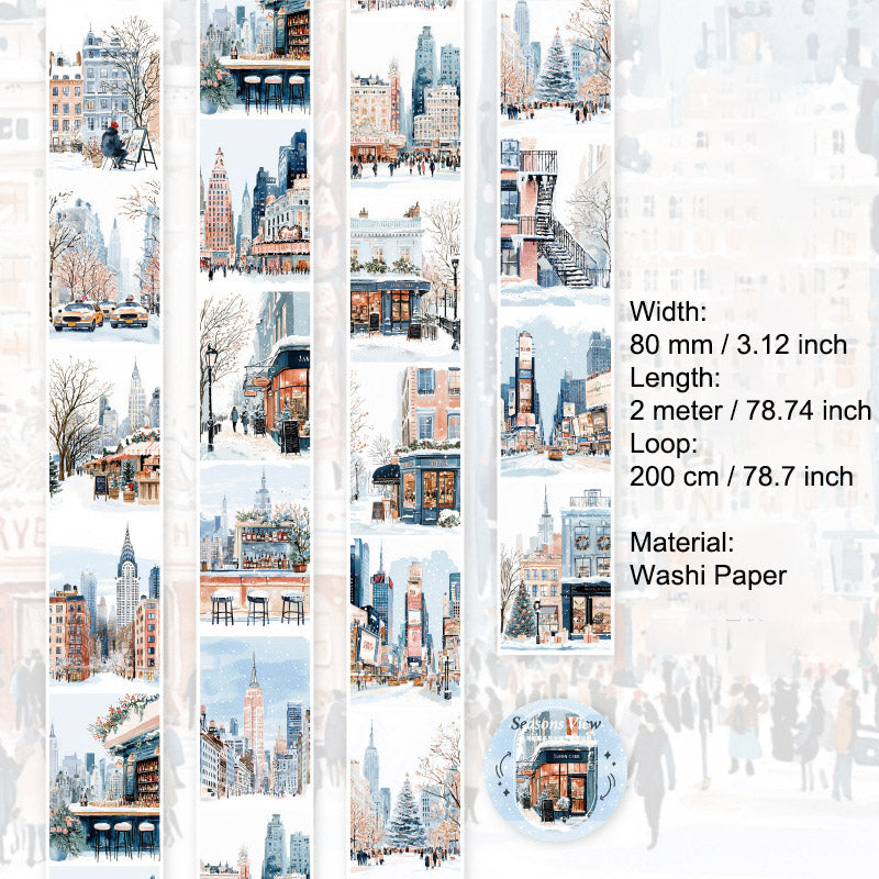 1 Roll Landscape Painting Washi Tape RJZM
