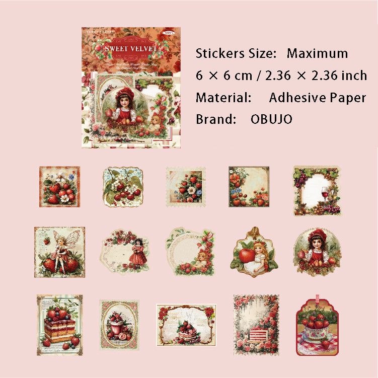 30 Pcs Fruit Orchard Stickers GYWY