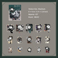 45 Pcs Gothic PET Stickers GBYY