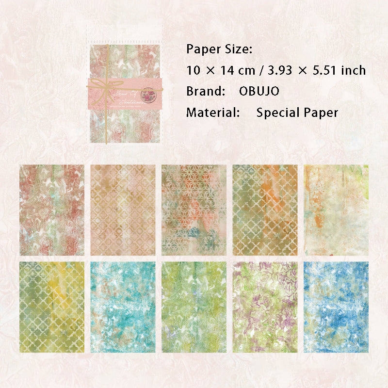 20 Pcs Color Art Theme Scrapbook Paper CSYSSD