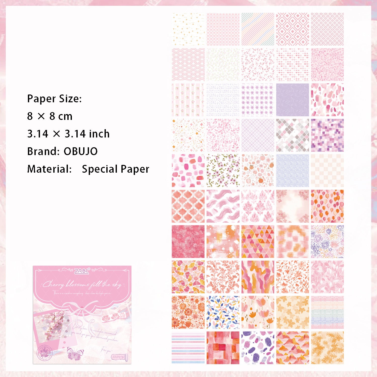100 Sheets Basic Journal Paper XKMY