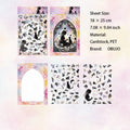 Vintage Cat Diy Puzzle  Stickers LGAY