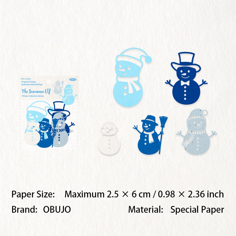 30 Pcs Christmas Gadgets Cutout Paper DRSWJ