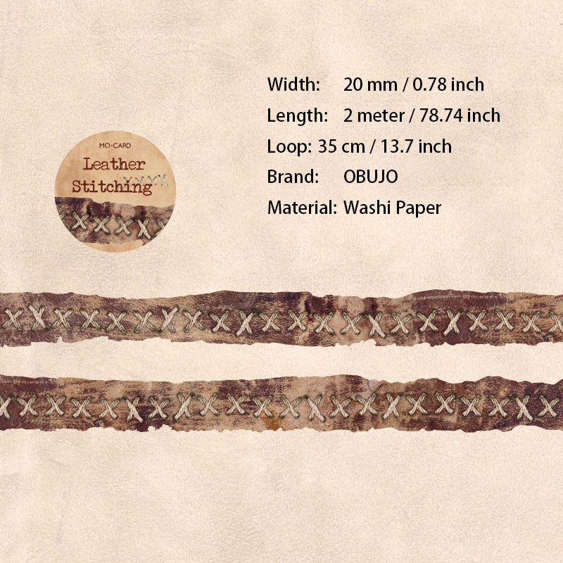 1 Roll Fabric Texture Washi Tape SBFR