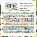4 Rolls Landscape Washi Tapes Set QQJG