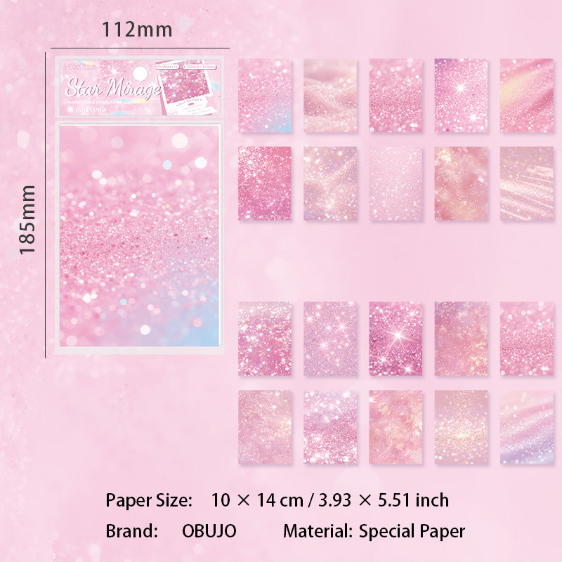 20 Pcs Fantasy Journal Paper HXCJ