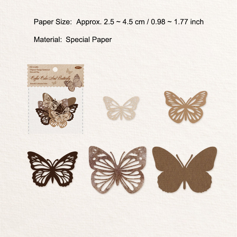 30 Pcs Hollow Cutout Paper Butterfly HDSWJ
