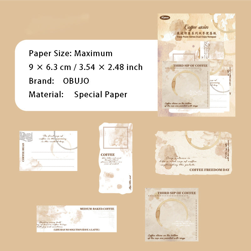 30 Sheets Watercolor Scrapbook Paper HJSP