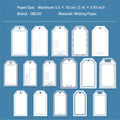 32 Pcs Vintage Notepad Tag BQDP