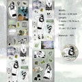 1 Roll Comic Girl PET Stickers Tape WXDSJ