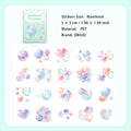 20 Pcs Fantasy Bubble PET Stickers MHPP