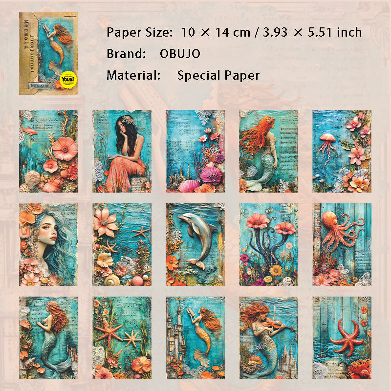 30 Sheets Memaid Journal Paper MRYRJ