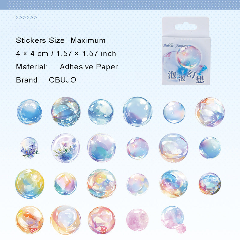 46 Pcs Tiny Fairy World Stickers THSJ