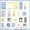 40 Pcs Vintage Scrapbook Paper MJCZ