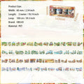 4 Rolls Town Country Landscape PET Stickers Tapes Set XZRZ