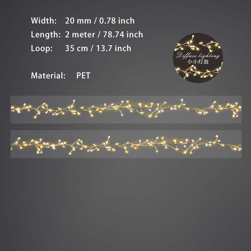 1 Roll Light Theme PET Tape DYLG